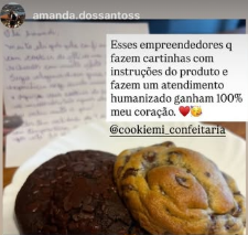 Print de cliente Amanda